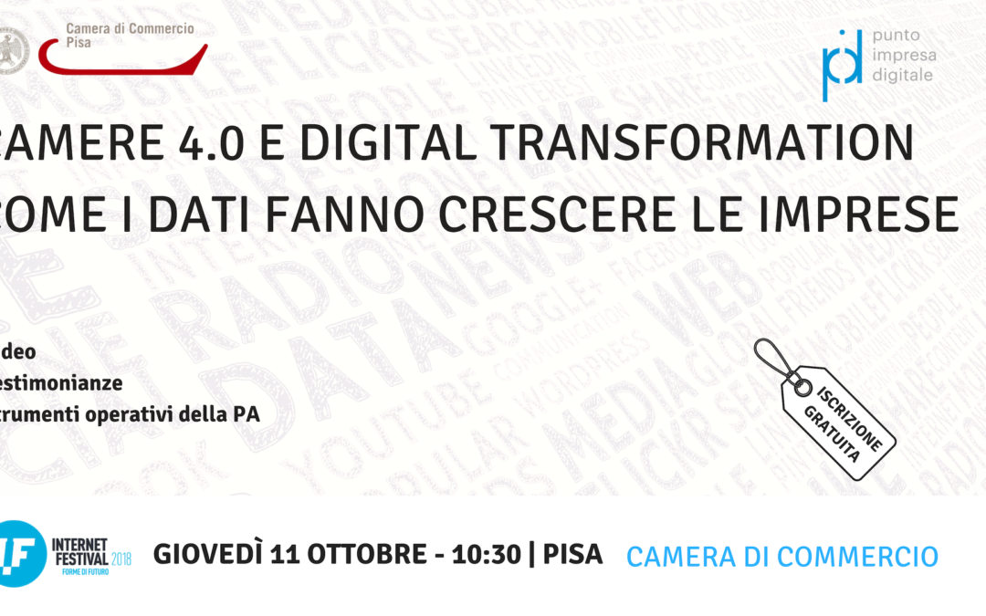 Camere 4.0 e Digital Transformation: come i dati fanno crescere le imprese