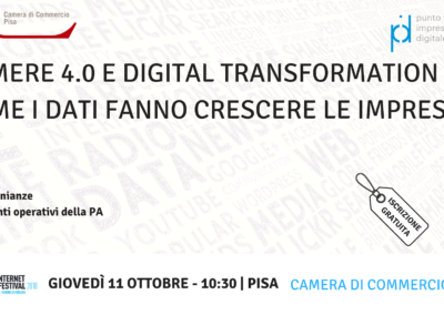Camere 4.0 e Digital Transformation: come i dati fanno crescere le imprese
